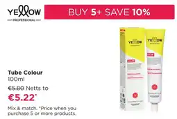 Pro-Duo Yellow Professional Tube Colour aanbieding