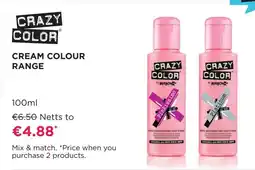 Pro-Duo Crazy Color Cream Colour Range aanbieding