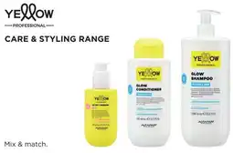 Pro-Duo Yellow Professional Care & Styling Range aanbieding