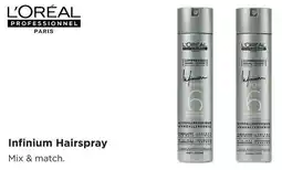 Pro-Duo L'Oréal Professionnel Paris Infinium Hairspray aanbieding