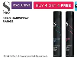 Pro-Duo S Pro Hairspray Range aanbieding