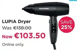 Pro-Duo BaByliss Pro Lupia Dryer aanbieding
