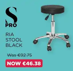 Pro-Duo S-Pro Ria Stool Black aanbieding