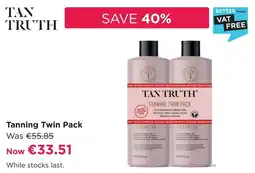 Pro-Duo Tan Truth Tanning Twin Pack aanbieding