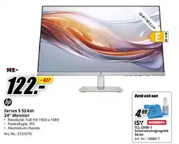 MediaMarkt Hp Series 5 524sh 24” Monitor aanbieding
