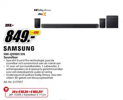 MediaMarkt HW-Q990F/XN Soundbar aanbieding