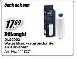 MediaMarkt DLSC002 Waterfilter, waterontharder en -zuiveraar aanbieding