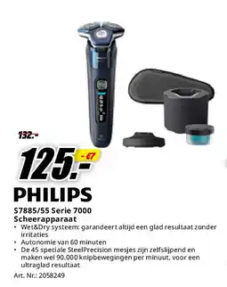MediaMarkt S7885/55 Serie 7000 Scheerapparaat aanbieding