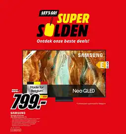 MediaMarkt Samsung QE65QN74FATXXN Neo QLED 4K Smart TV aanbieding
