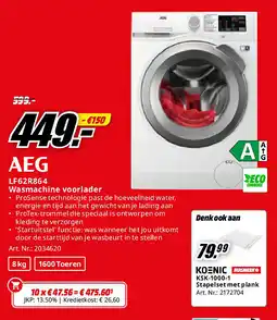 MediaMarkt LF62R864 Wasmachine voorlader aanbieding