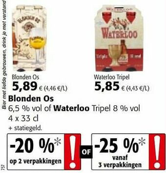 Colruyt Blonden os aanbieding