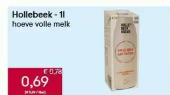 Hollebeek Hoeve Volle Melk