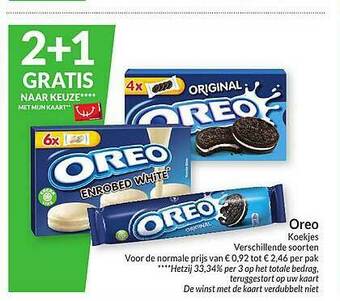 Intermarché Oreo Koekjes aanbieding