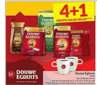 Intermarché Douwe Egberts Koffie aanbieding