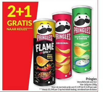 Intermarché Pringles aanbieding