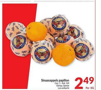 Intermarché Sinaasappels Papillon aanbieding