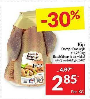 Intermarché Kip aanbieding