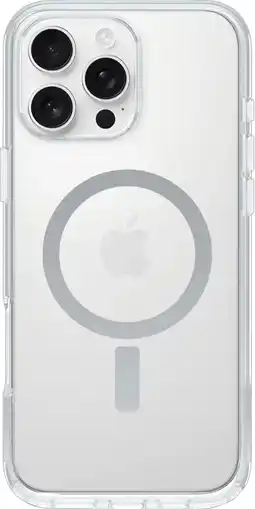 Coolblue OtterBox Symmetry Apple iPhone 16 Pro Max Back Cover met MagSafe Magneet Transparant aanbieding