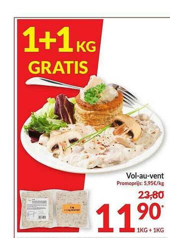 Intermarché Vol Au Vent aanbieding