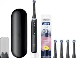 Coolblue Oral-B iO 5N Noir + 4 Brossettes pour Gencives Sensibles aanbieding