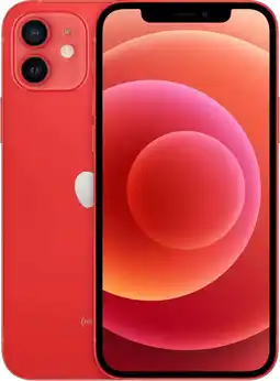 Coolblue iPhone 12 128Go Rouge Reconditionné (Légères Traces d'Utilisation) aanbieding