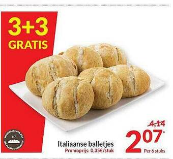 Intermarché Italiaanse Balletjes aanbieding
