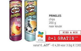 Spar Pringles Chips aanbieding