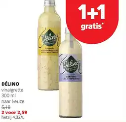 Spar DÉLINO vinaigrette aanbieding