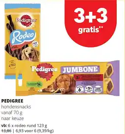 Spar PEDIGREE hondensnacks vanaf aanbieding