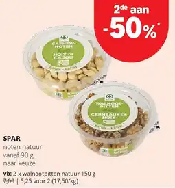 Spar SPAR noten natuur vanaf aanbieding