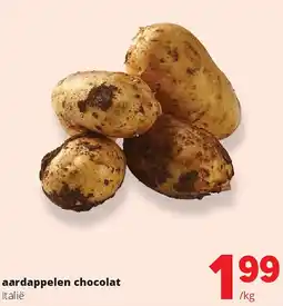 Spar aardappelen chocolat aanbieding