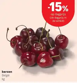 Spar kersen België kg aanbieding