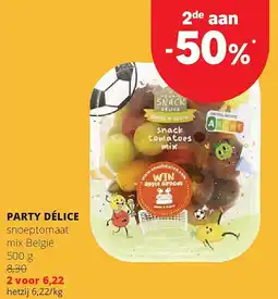 Spar PARTY DÉLICE snoeptomaat mix België aanbieding