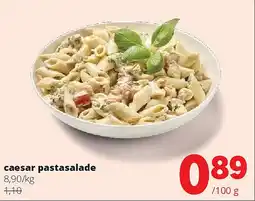 Spar caesar pastasalade aanbieding