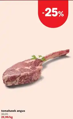 Spar tomahawk angus aanbieding