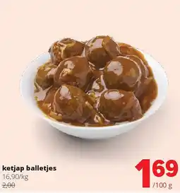 Spar ketjap balletjes aanbieding