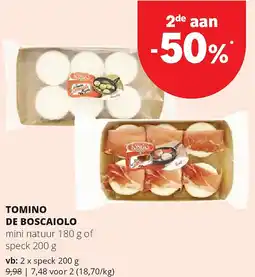 Spar TOMINO DE BOSCAIOLO aanbieding