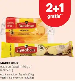 Spar MAREDSOUS aanbieding