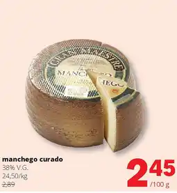 Spar manchego curado aanbieding