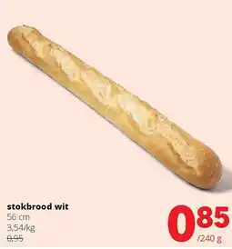 Spar stokbrood wit aanbieding
