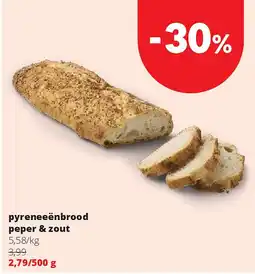 Spar pyreneeënbrood peper & zout aanbieding
