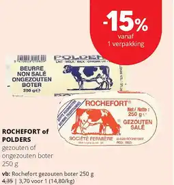 Spar ROCHEFORT of POLDERS aanbieding