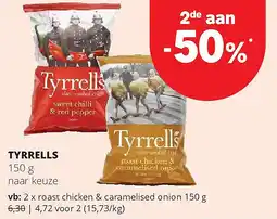 Spar TYRRELLS aanbieding