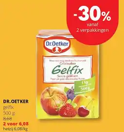 Spar DR.OETKER gelfix aanbieding