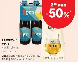 Spar LEFORT of YPRA aanbieding
