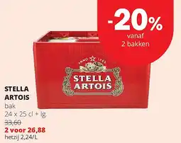Spar STELLA ARTOIS aanbieding
