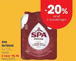 Spar SPA INTENSE aanbieding