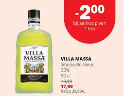 Spar VILLA MASSA aanbieding