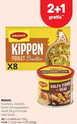 Spar MAGGI bouillons aanbieding