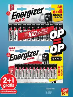 Yess energizer max aanbieding